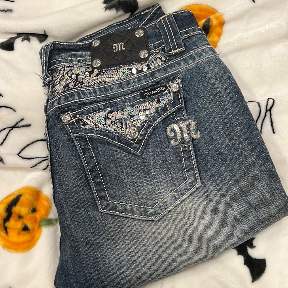 Miss Me Easy Boot Size 32 Inseam 27 1/2